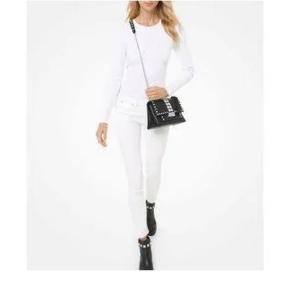 NWT MICHAEL Michael Kors Cici small with silver bling and lock and key - Picture 6 of 6